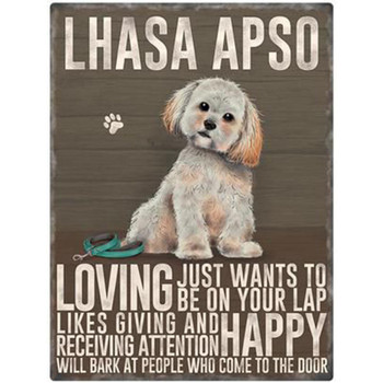 Fridge Magnet Dogs - Lhasa Apso