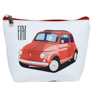 PVC Purse - Retro Fiat 500 - Single