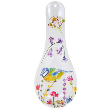 Spoon Rest - Garden Birds Floral