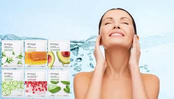 BIOAQUA Soothing Moisturising Face Mask - Extracts