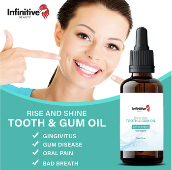 Infinitive Beauty Rise and Shine Tooth and Gum Oil 30ml
