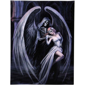 Anne Stokes Canvas 25cm x 19cm - Dance With Death