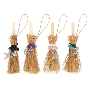 Lucky Crystal Broomstick Car Charms
