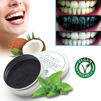 Glamza Activated Charcoal Tooth Powder