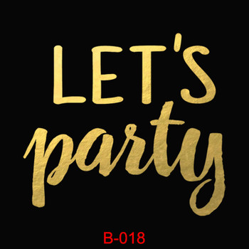 Glamza Metallic Tattoo - Let's Party B-18