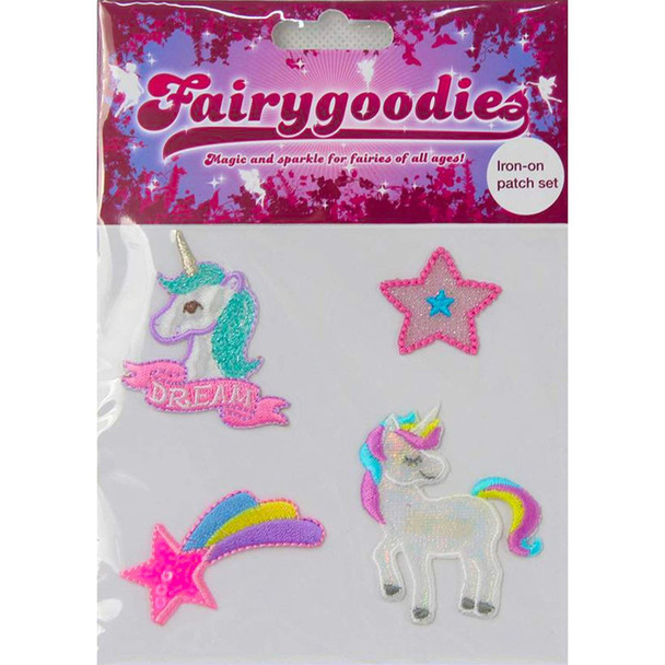 Iron On Set - Unicorn & Shooting Star