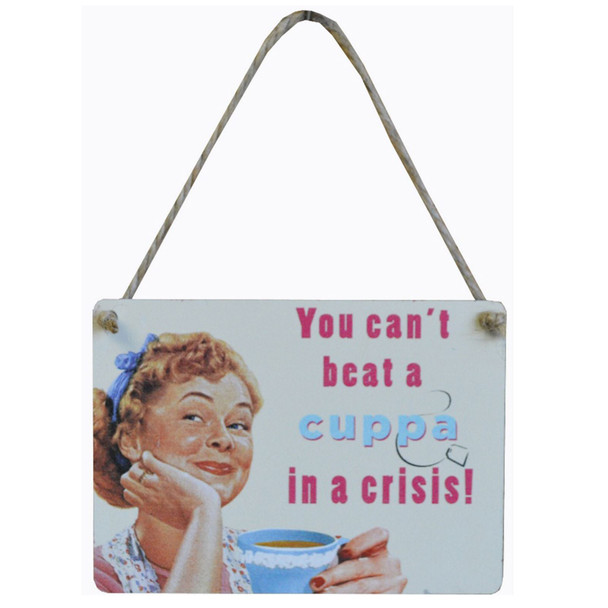 Mini Metal Danglers - Cuppa In A Crisis