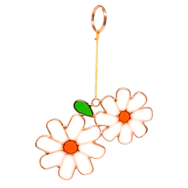 Metal & Resin Suncatcher - Double Daisy