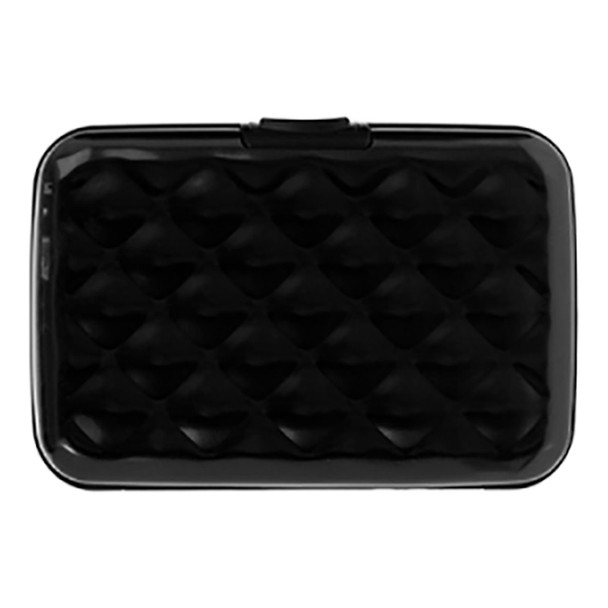 Card Protector - Diamond Dimples - Black