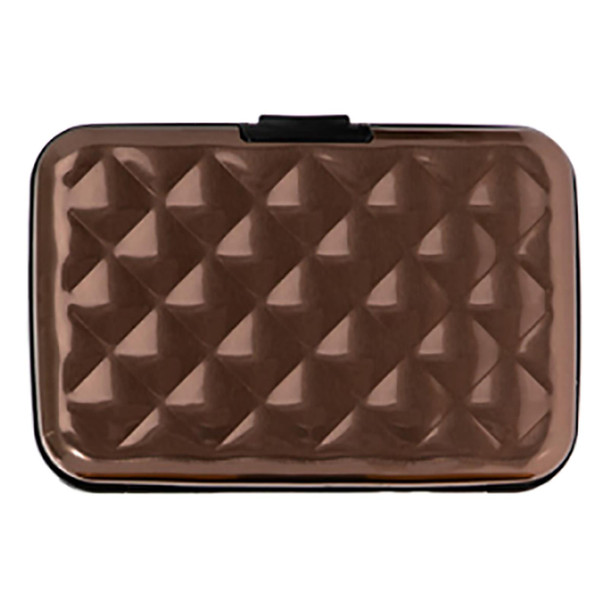 Card Protector - Diamond Dimples - Bronze