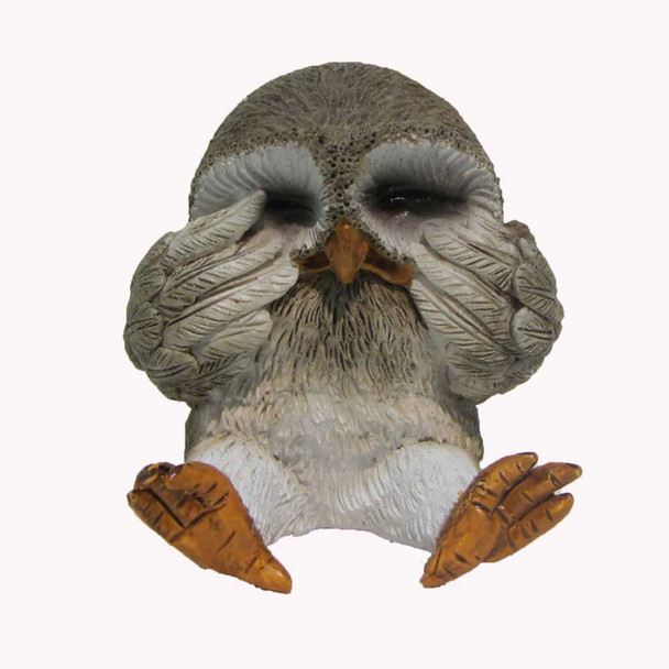Fiddlehead Fairy Gardens - Owl Shy Figurine