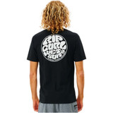 Mens Icons Of Surf Short Sleeve Rash Vest