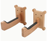 Wood Surfboard Wall-Mounted Storage Shelf