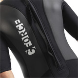 GUL Mens G-Force 3mm Back Zip Shorty Wetsuit - Black