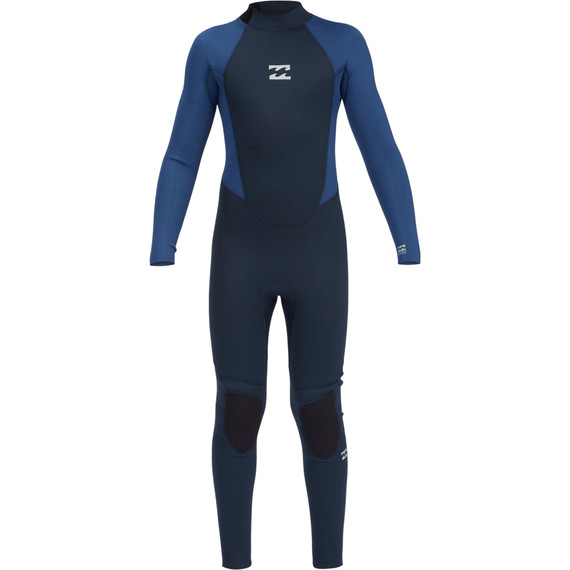 Boys 3/2mm Intruder Flatlock Back Zip Wetsuit