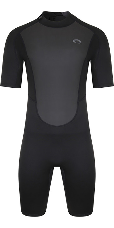 TYPHOON MENS STORM3 3/2MM BACK ZIP SHORTY WETSUIT