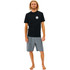 Mens Icons Of Surf Short Sleeve Rash Vest