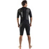 GUL Mens G-Force 3mm Back Zip Shorty Wetsuit - Black