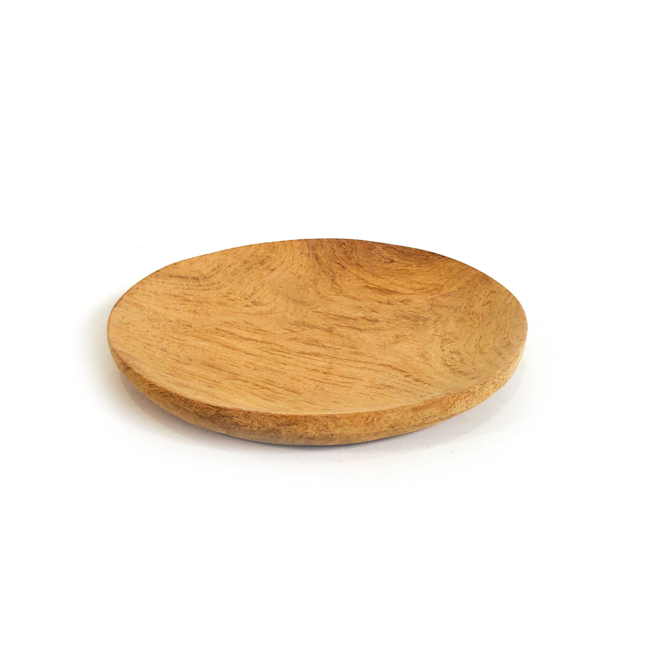 Round Teak Wooden Serving Platter Mbare