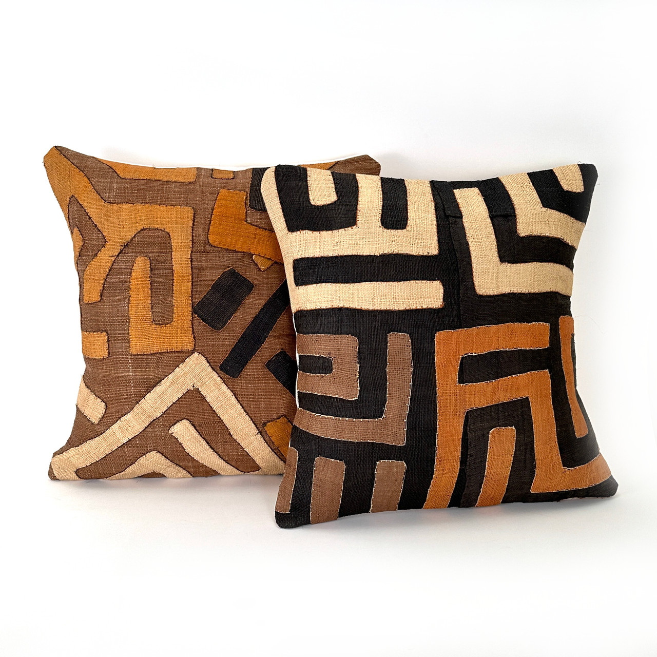 Kuba Cloth Pillow Cover Mbare