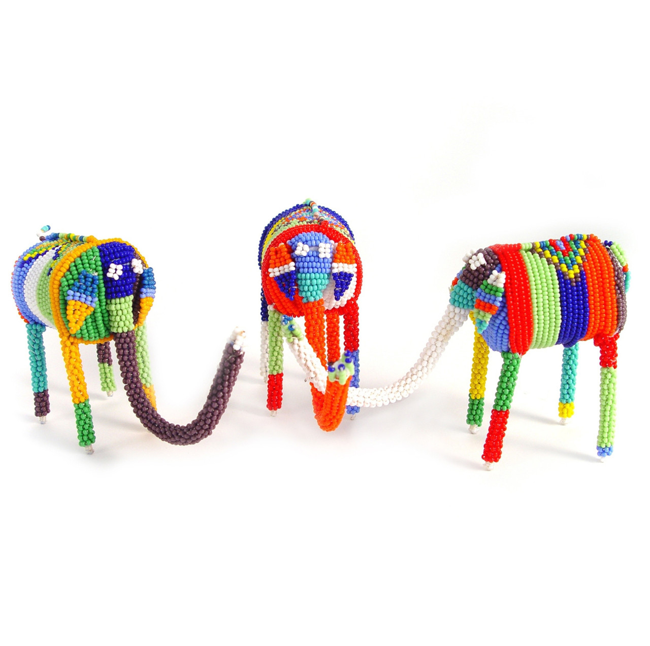 Colorful Beaded Animals Handmade Animals Mbare