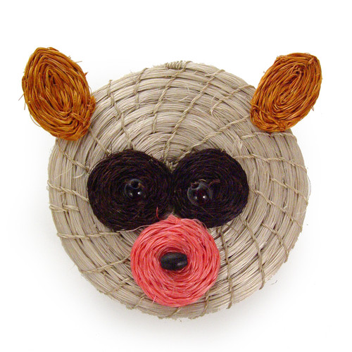 Bush Baby Lidded Basket - Image 1 Bush Baby Lidded Basket - Image 1