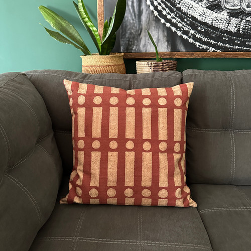 Mbare Lines + Dots Pillow Cover - Thumbnail 4