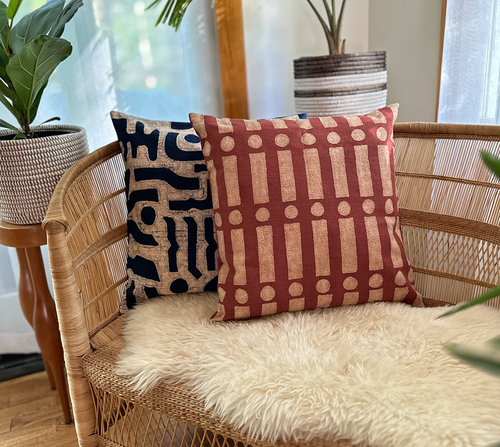 Mbare Lines + Dots Pillow Cover - Thumbnail 2