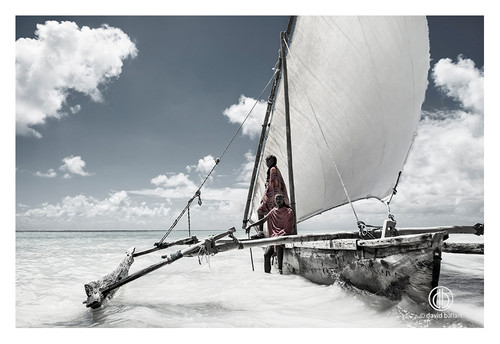 Zanzibar Outrigger - Fine Art Canvas Print by David Ballam Zanzibar Outrigger - Fine Art Canvas Print by David Ballam