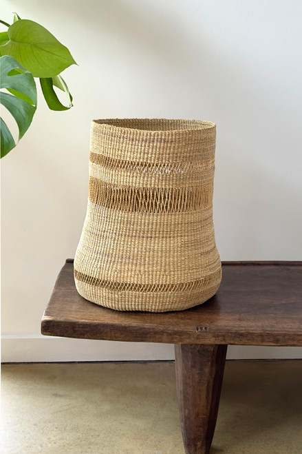 Handwoven Basket from Ghana