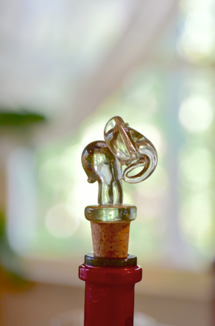 Mbare Glass Animal Wine Stoppers - Thumbnail 4