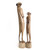 Meerkat Standing - Olivewood Pair 1 Meerkat Standing - Olivewood Pair 1