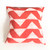 Sadza Triangles Pillow - Madagascar Coral