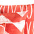 Sadza Triangles Pillow - Madagascar Coral detail
