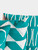 Sadza Lines Pillow - Seychelles Teal detail shot Sadza Lines Pillow - Seychelles Teal detail shot