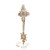 side view of the cross on a lucite stand side view of the cross on a lucite stand