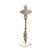 side view of silver coin coptic hand held cross from Ethiopia side view of silver coin coptic hand held cross from Ethiopia