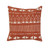 rust colored mudcloth design cotton pillow rust colored mudcloth design cotton pillow