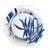 blue floating leaves dinner collection plates, dinner, medium and dessert  blue floating leaves dinner collection plates, dinner, medium and dessert