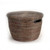 Black Flat Lid Floor Basket Black Flat Lid Floor Basket