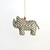 rhino hand woven christmas ornament rhino hand woven christmas ornament