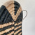 Long Abstract Mask Wall Hanging Natural + Black