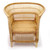 Malawi Cane Chair - Natural Front View Malawi Cane Chair - Natural Front View