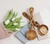 Olive Wood Coffee Spoon Set