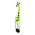 lime green giraffe figurine