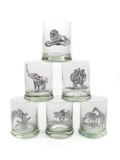 Elephant Whiskey Glasses (Set of 2)