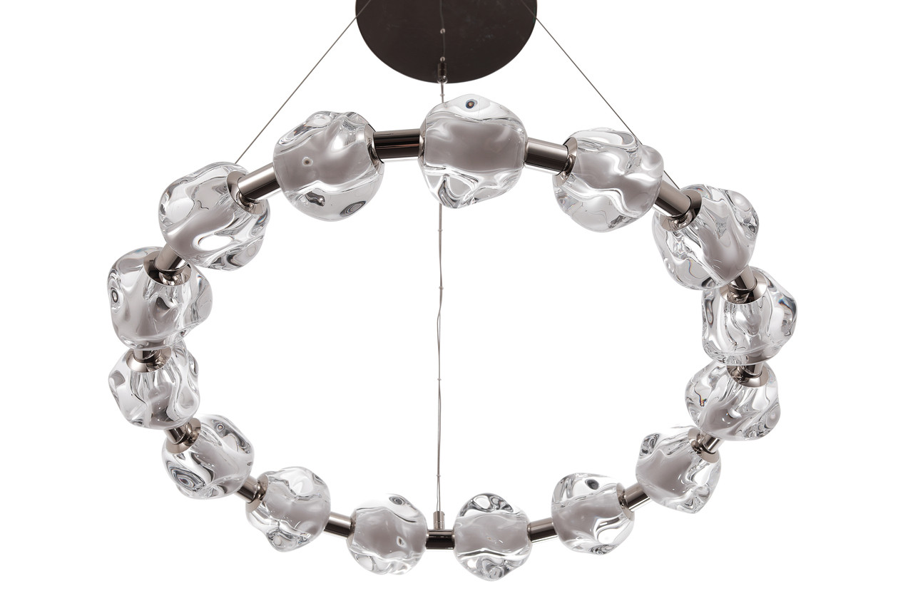 Jackie 15 Light LED Chandelier in Polished Nickel - Craftmade