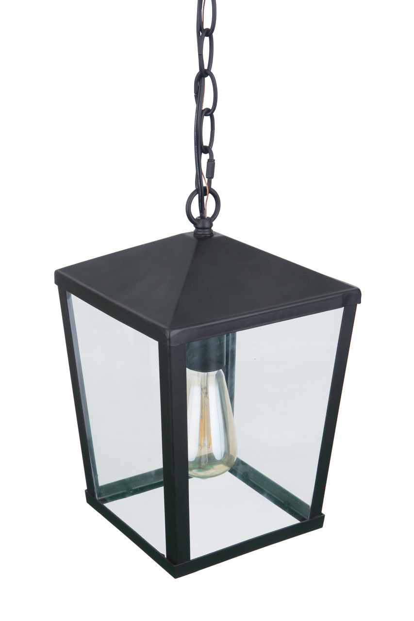 ÖRSKÄR 灯台 （大）スウェーデンハンドメイド Olsen 1 Light Medium Outdoor Pendant in Midnight - Craftmade