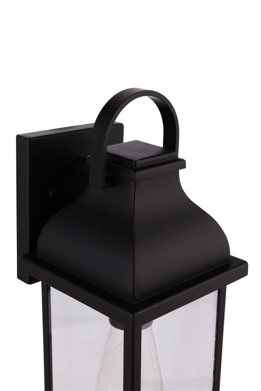Bent Tree 1 Light Outdoor Wall Lantern in Midnight - Craftmade