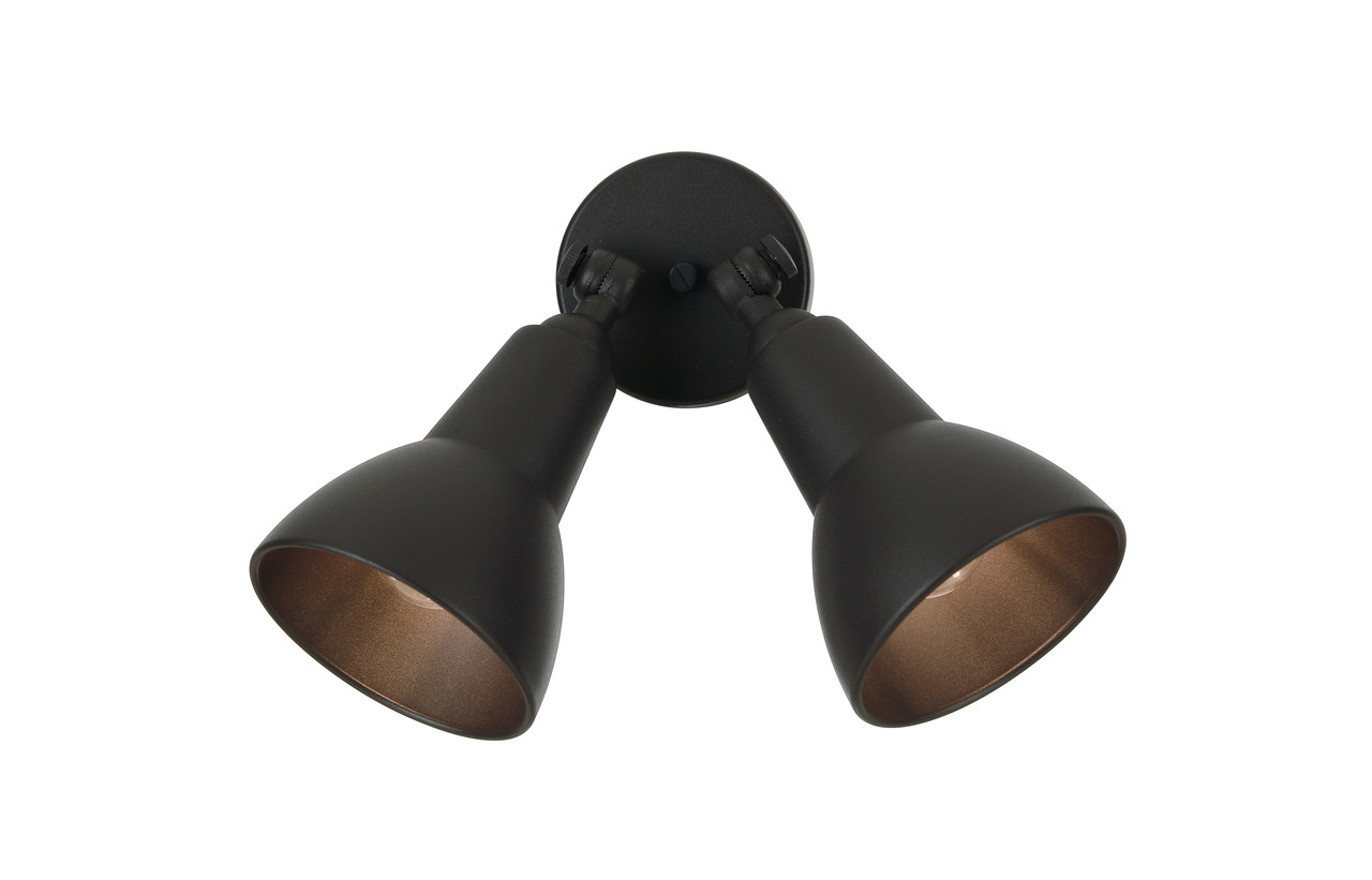 2 Light Directional Bullet in Dark Textured Bronze - Craftmade